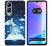 Funda Silicona Vivo Y17s Libro Cuentos