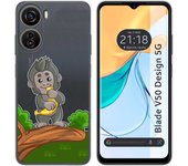 Funda Silicona Zte Blade V50 Design 5G Mono