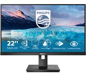 Philips S Line 222S1AE/00 pantalla para PC 54,6 cm (21.5 pulgadas pulgadas) 1920 x 1080 Pixeles Full HD LCD Negro