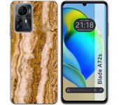 Funda Silicona Zte Blade A72s Mármol 10