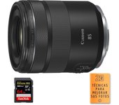 RF 85mm f/2 Macro IS STM + 1 SanDisk 64GB Extreme PRO UHS-II SDXC 300 MB/s + PDF  pulgadas pulgadas20 TÉCNICAS PARA