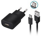 Forever GSM032675 cargador de dispositivo móvil Negro Interior
