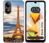 Funda Silicona Zte Blade A33s Paris