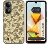 Funda Silicona Zte Blade A33s Sand Camuflaje