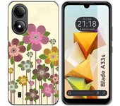 Funda Silicona Zte Blade A33s Primavera En Flor
