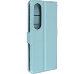 Funda Sony Xperia 1 VI Solapa Tarjetero Soporte Vídeo Azul Claro