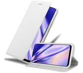 Funda Libro para Samsung Galaxy A30S en CLASSY PLATEADO - Cubierta Proteccion con Cierre Magnetico, Tarjetero y Funcion de Suporte - Etui Case Cover Carcasa