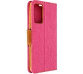 Funda Xiaomi Poco M4 Pro 5G y Redmi Note 11S 5G Tela Tarjetero Soporte Rosa