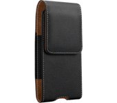 Funda Cinturón Vertical Negra 5,5 pulgadas para Smartphone