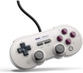 8Bitdo SN30 Pro Gris USB Gamepad Analógico/Digital Nintendo Switch, PC