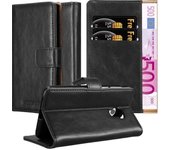 Funda Libro para ZTE Blade V7 en NEGRO GRAFITO - Cubierta Proteccion con Cierre Magnetico, Tarjetero y Funcion de Suporte - Etui Case Cover Carcasa