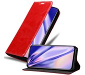 Funda Libro para Honor 20 LITE en ROJO MANZANA - Cubierta Proteccion con Cierre Magnetico, Tarjetero y Funcion de Suporte - Etui Case Cover Carcasa
