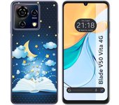 Funda Silicona Zte Blade V50 Vita 4G Libro Cuentos