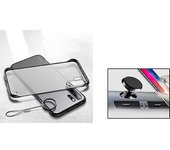 Kit de soporte magnético de automóvil + cubierta de parachoques desnudo