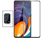 Película de Camara trasera + Vidrillo templado 5D Cubierta completa para Oppo Reno5 4G