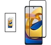 Kit 2 Película de vidrio templado 5D Cubierta completa para Xiaomi Redmi Note 11S 5G - Transparente/