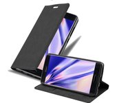 Funda Libro para Huawei MATE 9 PRO en NEGRO ANTRACITA - Cubierta Proteccion con Cierre Magnetico, Tarjetero y Funcion de Suporte - Etui Case Cover Carcasa