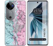 Funda Silicona Vivo V40 5G Mármol 08