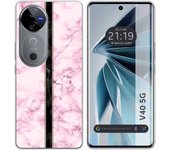 Funda Silicona Vivo V40 5G Mármol 04