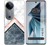Funda Silicona Vivo V40 5G Mármol 05