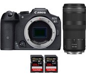 EOS R7 + RF 100-400mm IS + 2 SanDisk 128GB Extreme PRO UHS-II SDXC 300 MB/s + PDF MCZ DIRECT 20 TÉCN
