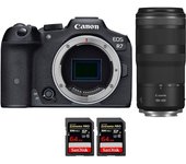 EOS R7 + RF 100-400mm IS + 2 SanDisk 64GB Extreme PRO UHS-II SDXC 300 MB/s + PDF MCZ DIRECT 20 TÉCNI
