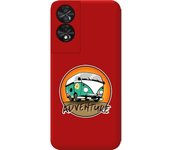 Funda Silicona Líquida Roja TCL 50 SE Adventure