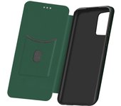 Funda Samsung Galaxy A52 5G Tarjetero Efecto Carbono - Verde