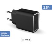 FORCE CASE FPLICS1C25WPDRB cargador de dispositivo móvil Negro