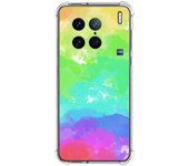 Funda Silicona Antigolpes Vivo X90 Pro 5G Acuarela 03