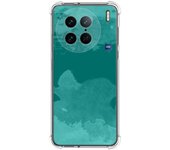 Funda Silicona Antigolpes Vivo X90 Pro 5G Acuarela 06