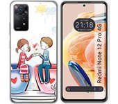 Funda Silicona Xiaomi Redmi Note 12 Pro 4G Café