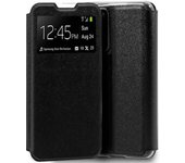 Funda Libro Soporte con Ventana para Huawei P40 Negra