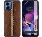Funda Silicona Motorola Moto G54 5G Cuero 01