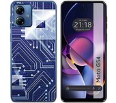 Funda Silicona Motorola Moto G54 5G Circuito