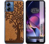 Funda Silicona Motorola Moto G54 5G Cuero 03
