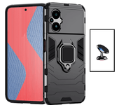 Kit de soporte magnético de automóvil + 3x1 Cubierta de defensor militar
