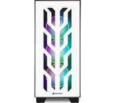 Sharkoon ELITE SHARK CA300T Midi Tower Blanco