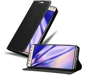 Funda Libro para Alcatel 5 en NEGRO ANTRACITA - Cubierta Proteccion con Cierre Magnetico, Tarjetero y Funcion de Suporte - Etui Case Cover Carcasa