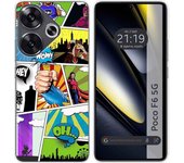 Funda Silicona Xiaomi Poco F6 5G Comic