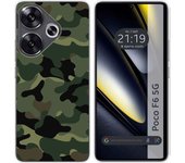 Funda Silicona Xiaomi Poco F6 5G Camuflaje
