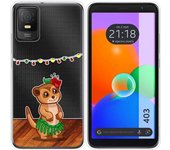 Funda Silicona Transparente TCL 403 Suricata