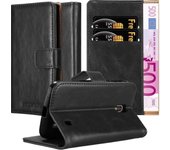 Funda Libro para Nokia 1 2017 en NEGRO GRAFITO - Cubierta Proteccion con Cierre Magnetico, Tarjetero y Funcion de Suporte - Etui Case Cover Carcasa