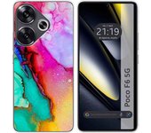 Funda Silicona Xiaomi Poco F6 5G Mármol 15
