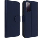 Funda Samsung Galaxy S20 FE Libro Billetera F. Soporte - Azul