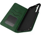 Funda Samsung Galaxy S22 Plus Tarjetero Soporte Vídeo Magnético Verde