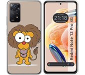Funda Silicona Xiaomi Redmi Note 12 Pro 4G Leon