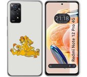 Funda Silicona Xiaomi Redmi Note 12 Pro 4G Leones