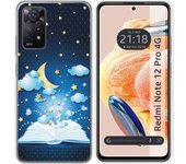 Funda Silicona Xiaomi Redmi Note 12 Pro 4G Libro Cuentos