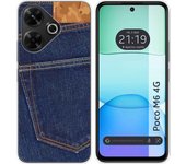 Funda Silicona Xiaomi Poco M6 4G Vaquero